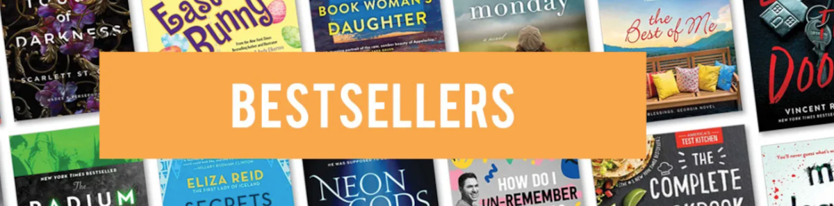 Amazon Best Sellers Books Banner